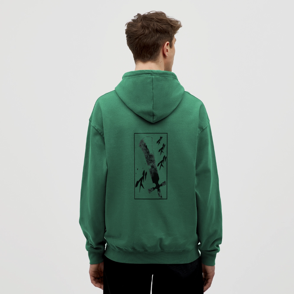 Anime Unisex Hoodie - Flaschengrün