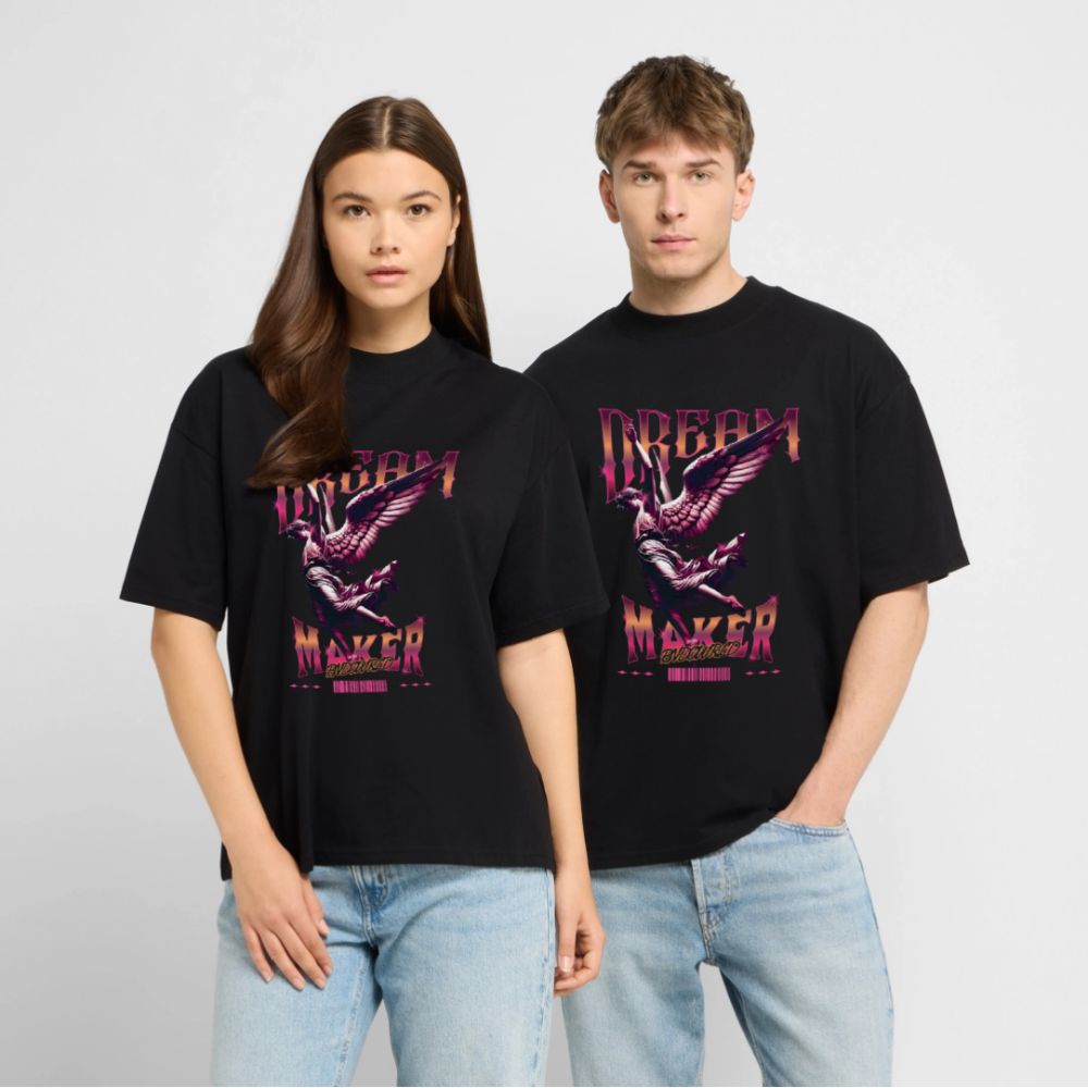 Oversized Unisex T-Shirt - Schwarz