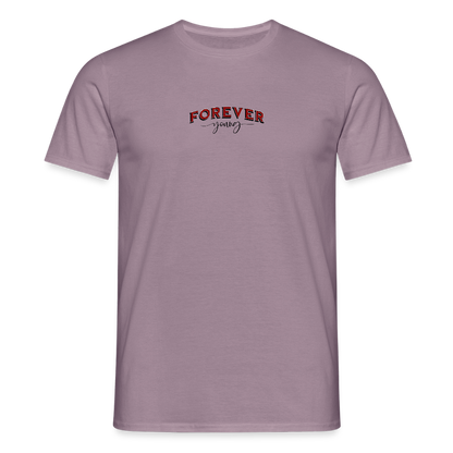 FOR EVER YOUNF Herren T-Shirt - purple-grey 
