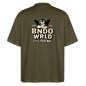BNDOWRLD Oversized Unisex Organic T-shirt - Khaki