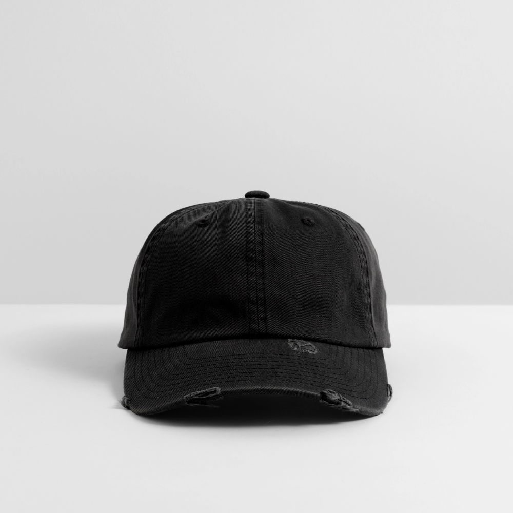 Destroyed Cap - Schwarz