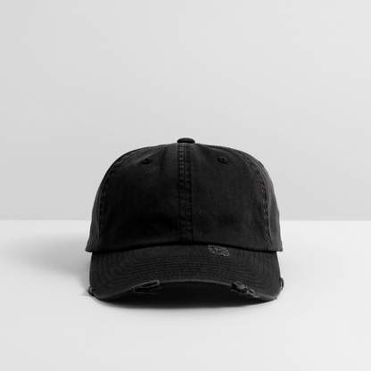 Destroyed Cap - Schwarz
