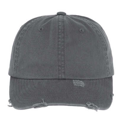 Destroyed Cap - Dunkelgrau