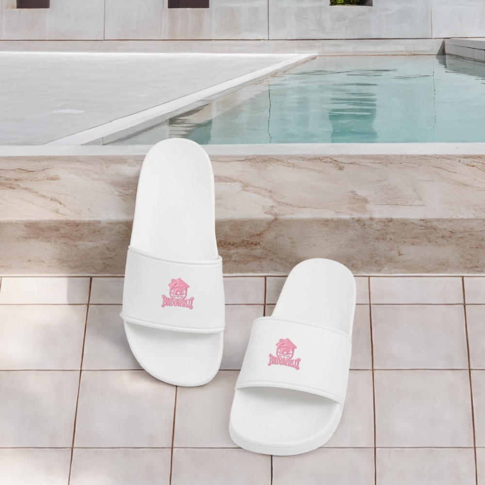 Women’s Pool Sliders - white