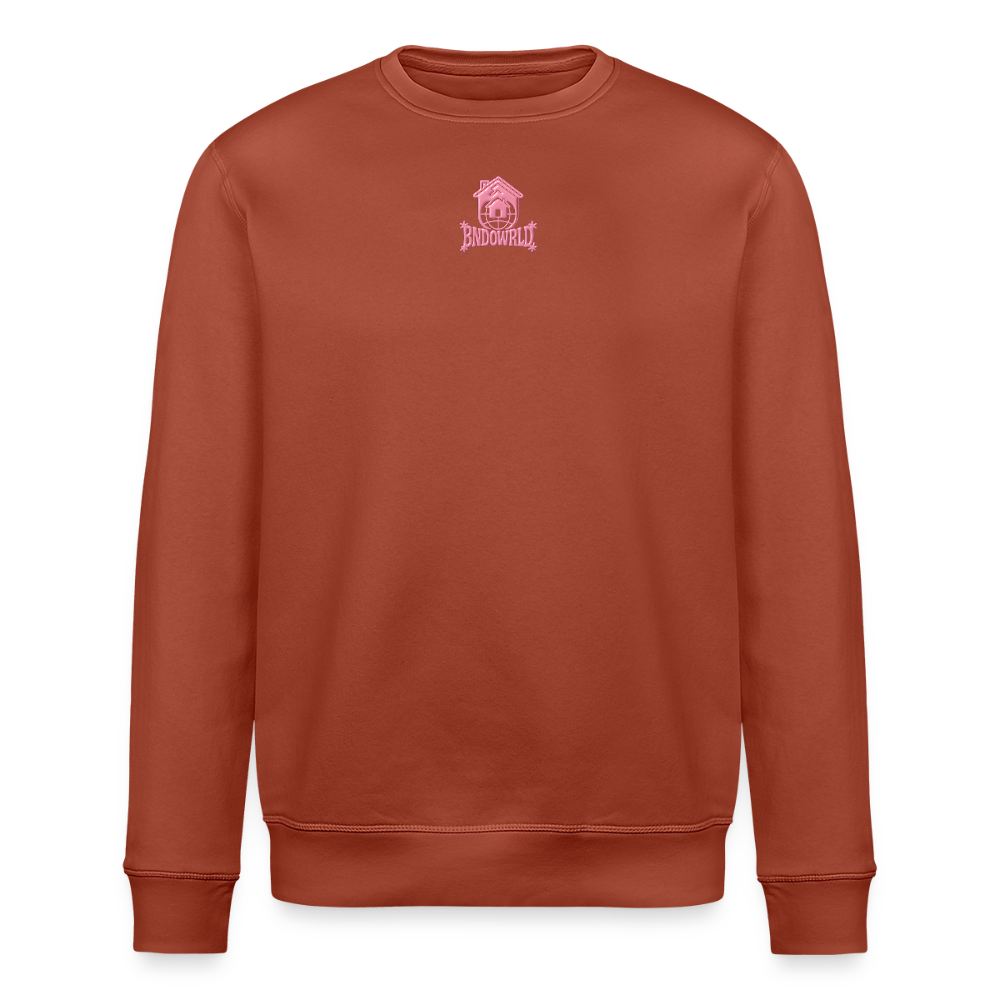 BNDOWRLD Unisex Bio-Sweatshirt ROLLER - Terrakotta