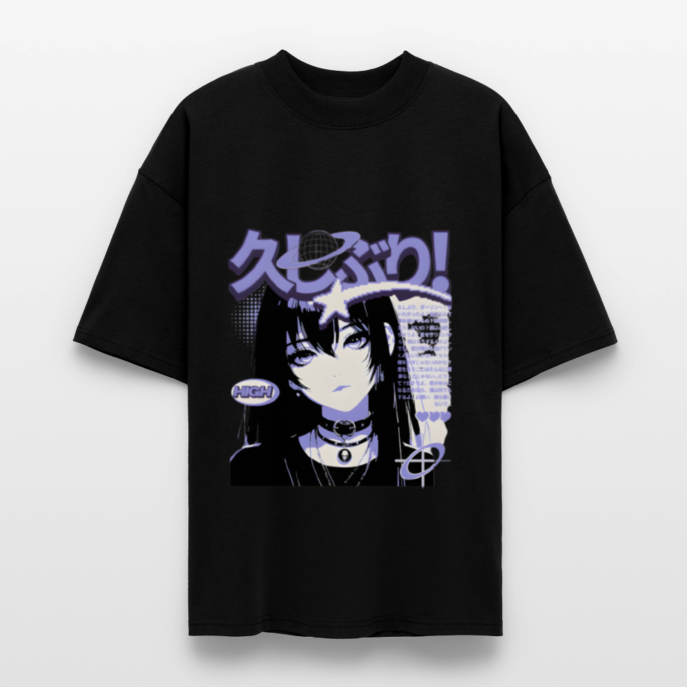 Anime  Unisex Bio T-Shirt - Schwarz