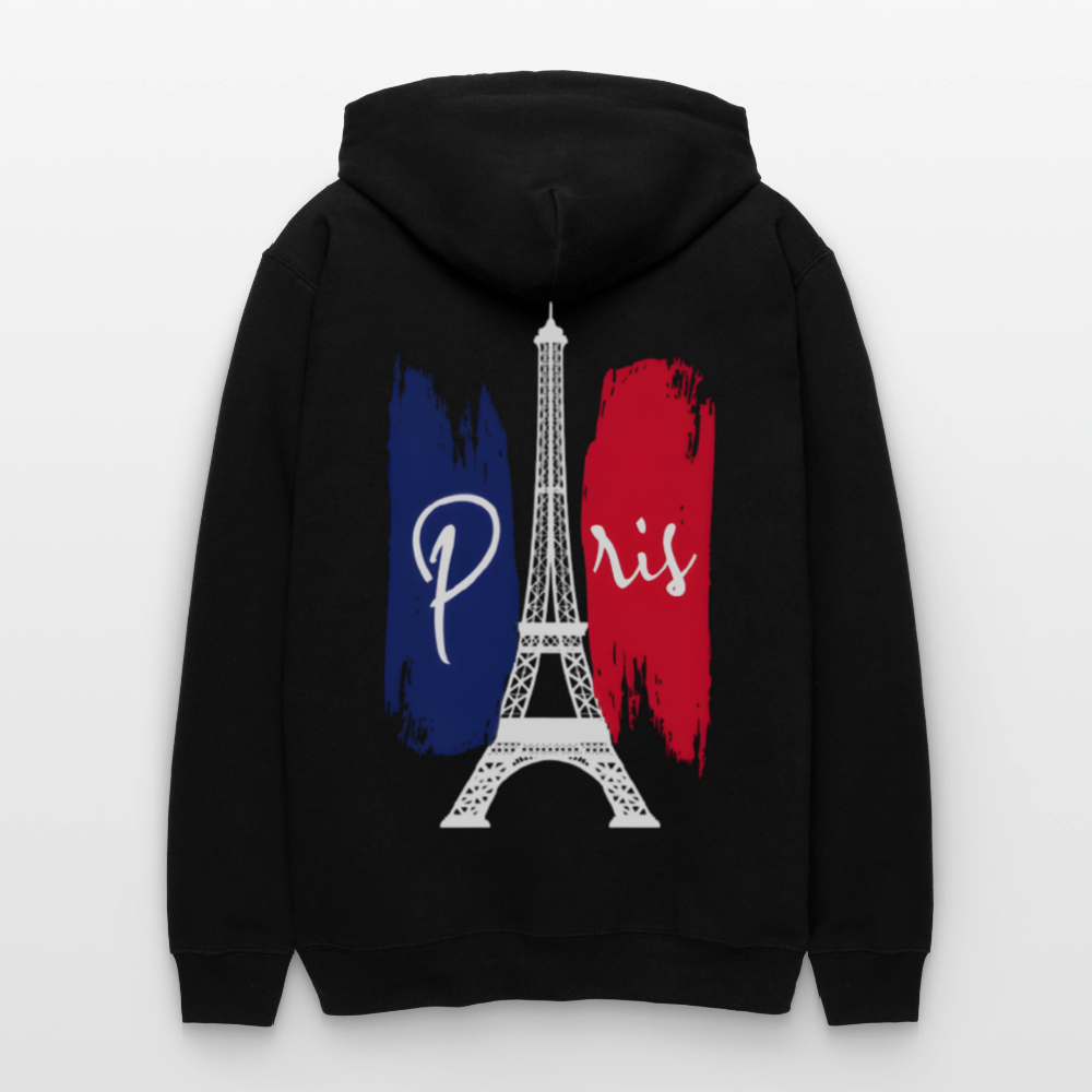 Paris Midweight Hoodie - Schwarz