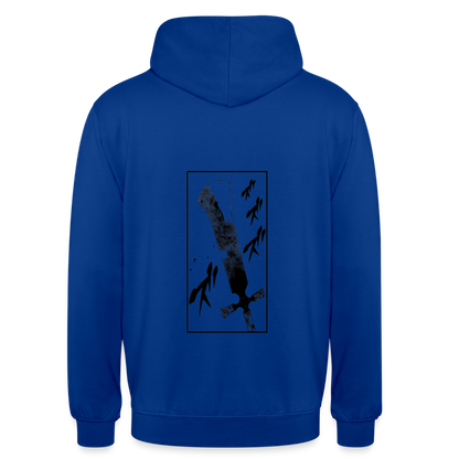 Anime Unisex Hoodie - Royalblau