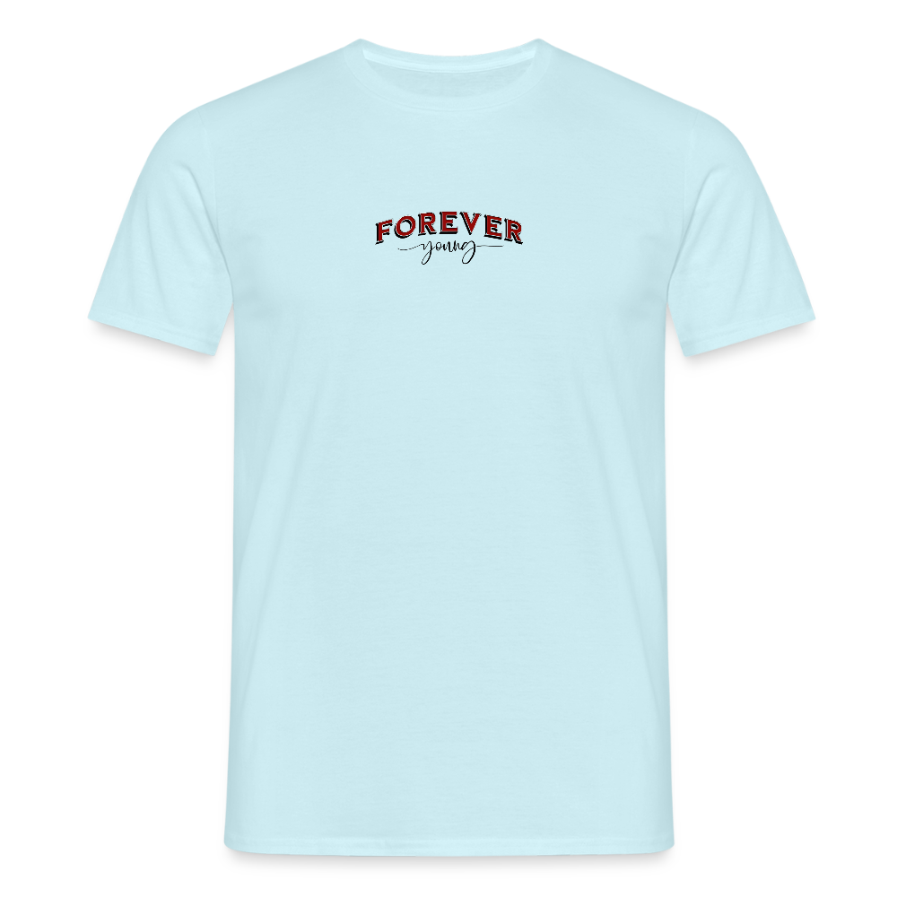 FOR EVER YOUNF Herren T-Shirt - sky