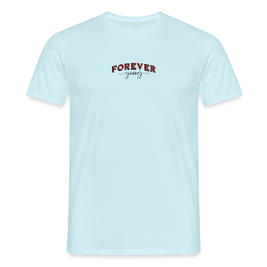 FOR EVER YOUNF Herren T-Shirt - sky