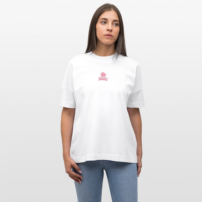 BNDOWRLD Logo Oversidze T-Shirt UNISEX - white