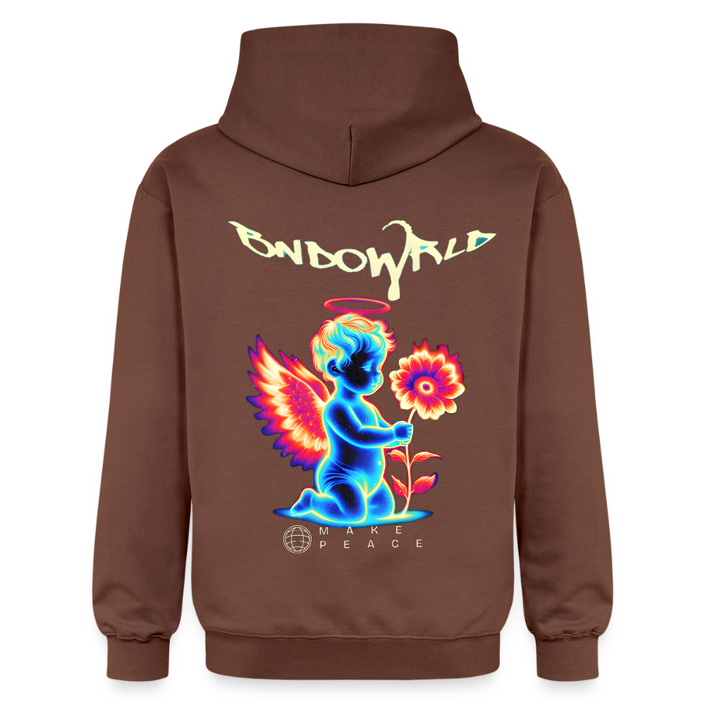 MAKE PEACE Midweight Hoodie - Kakao