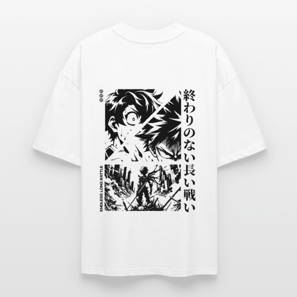 Oversized Unisex Bio T-Shirt Blaster - Weiß