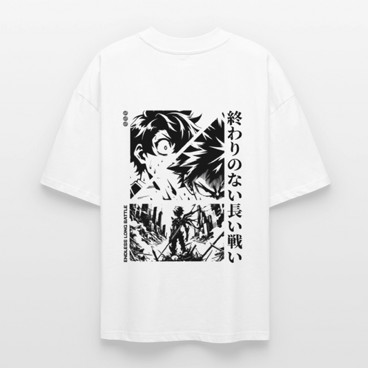 Oversized Unisex Bio T-Shirt Blaster - Weiß