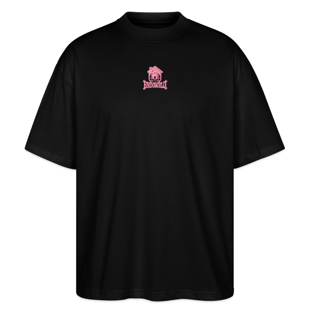 BNDOWRLD Logo Oversidze T-Shirt UNISEX - black