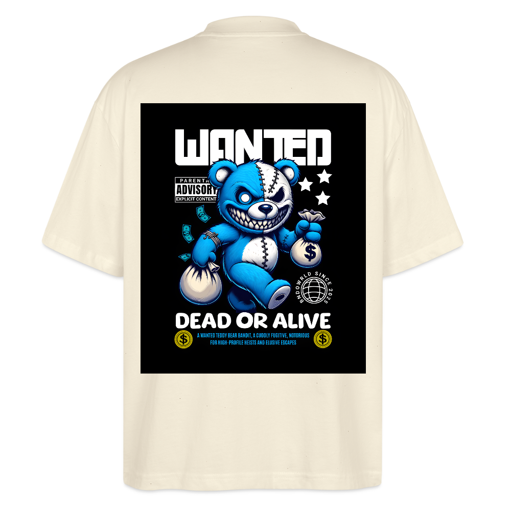 WANTED Oversized T-Shirt - natural raw
