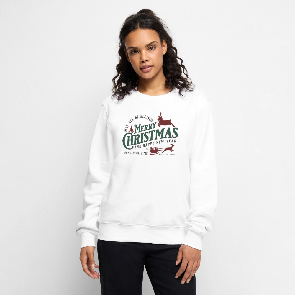 Männer CHRISTMAS Pullover - Weiß