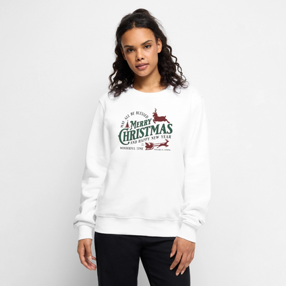 Männer CHRISTMAS Pullover - Weiß