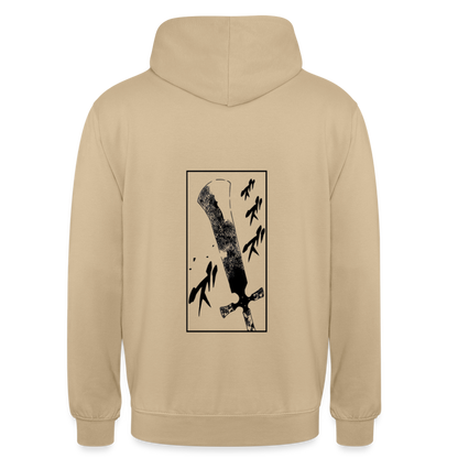 Anime Unisex Hoodie - Beige