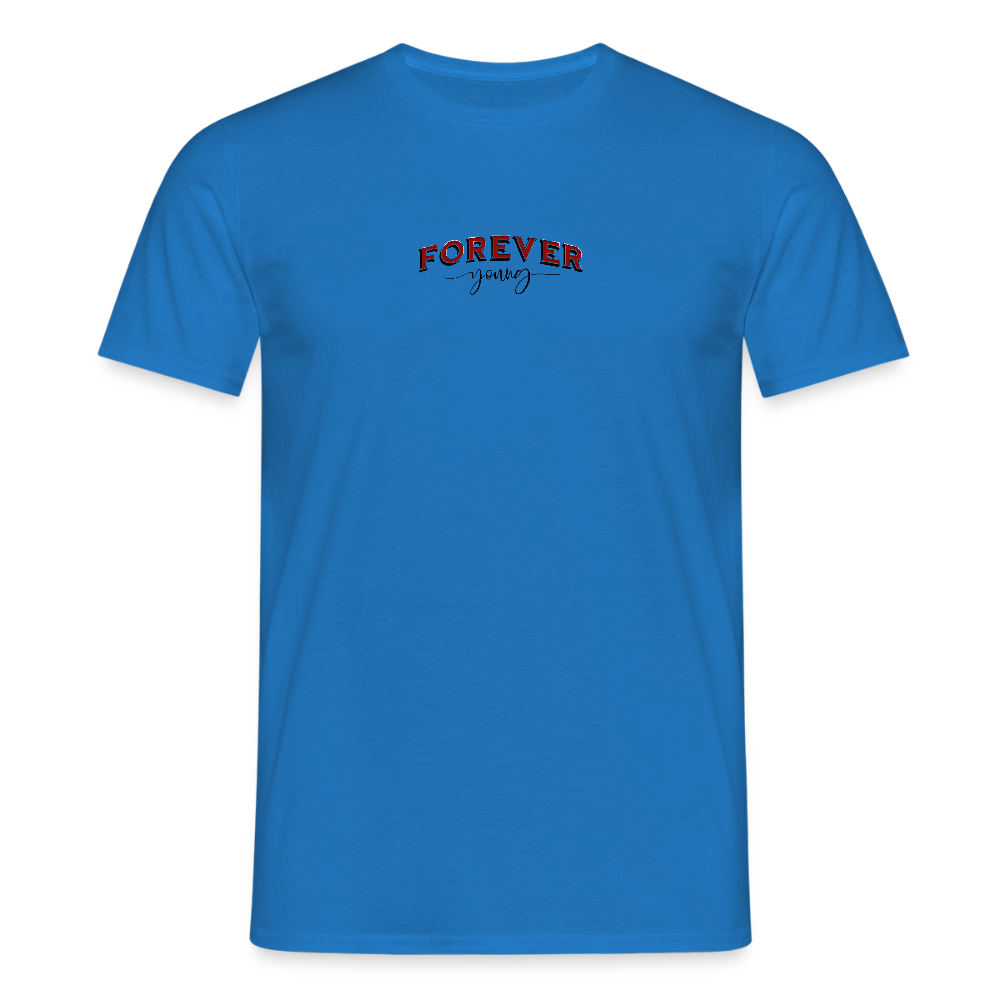 FOR EVER YOUNF Herren T-Shirt - royal blue