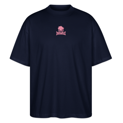BNDOWRLD Logo Oversidze T-Shirt UNISEX - navy