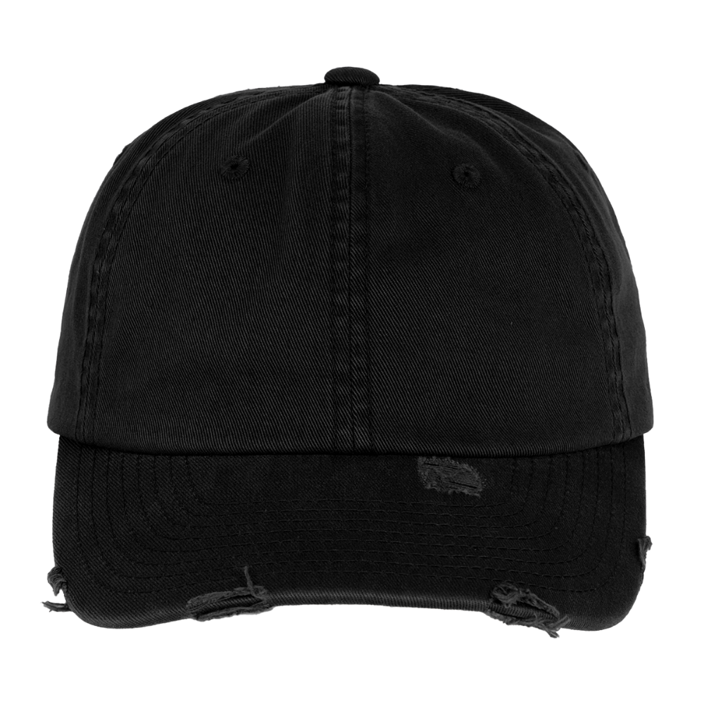 Destroyed Cap - Schwarz