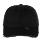 Destroyed Cap - Schwarz