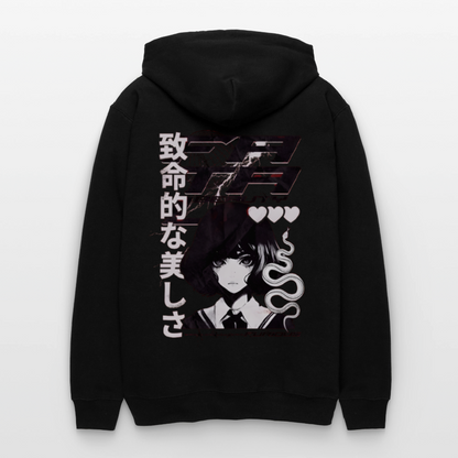 Unisex Softstyle Midweight Hoodie - Schwarz