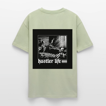 Heavy Oversize T-Shirt - Leichtes Salbeigrün 