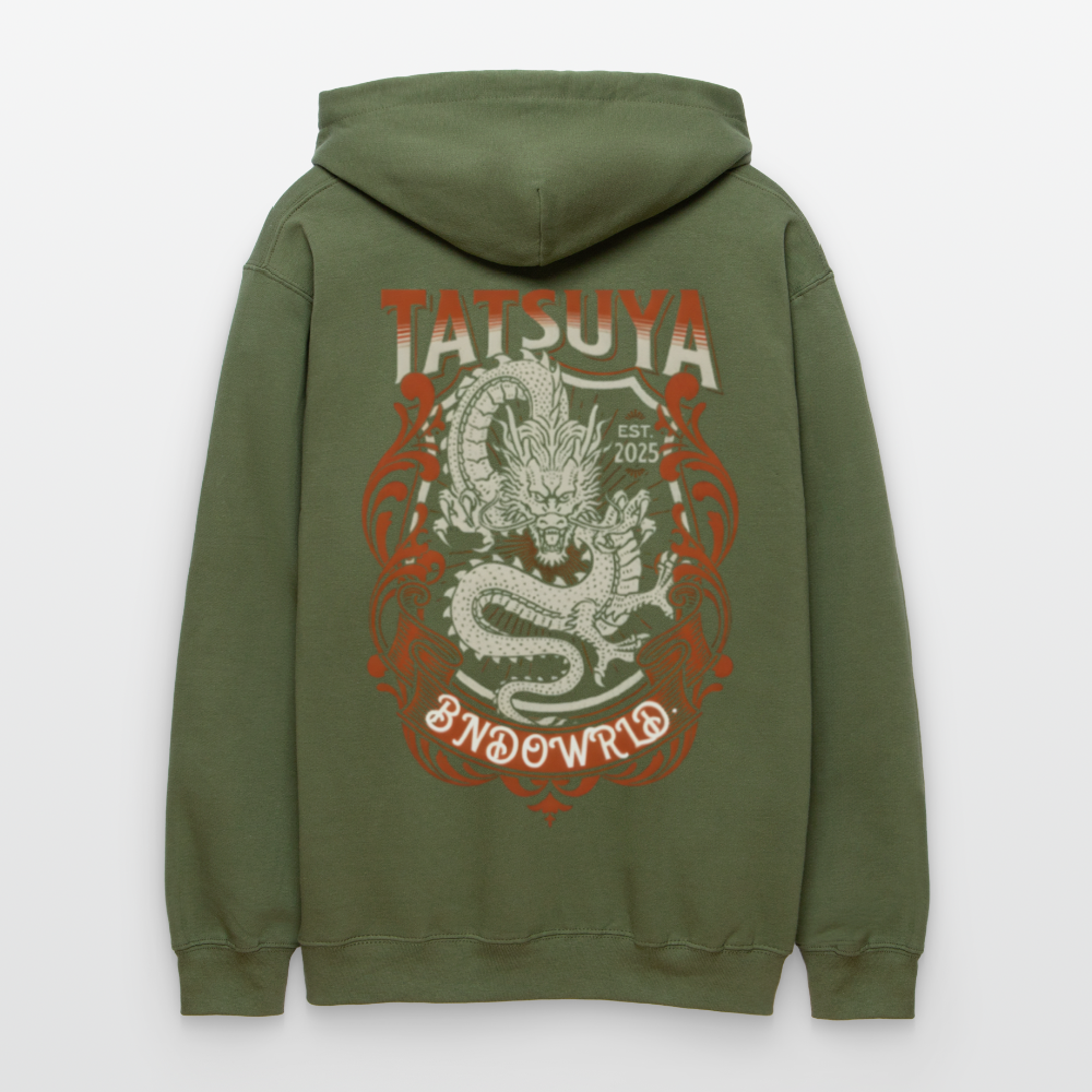 Midweight Hoodie - Militärgrün