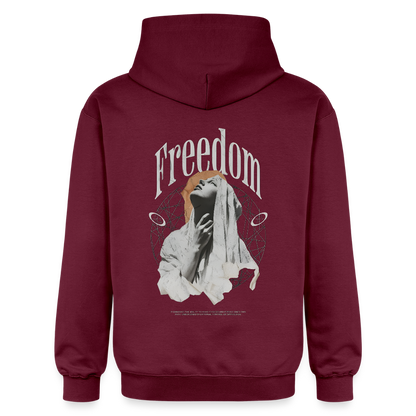 Unisex Softstyle® Midweight Hoodie - Maroon