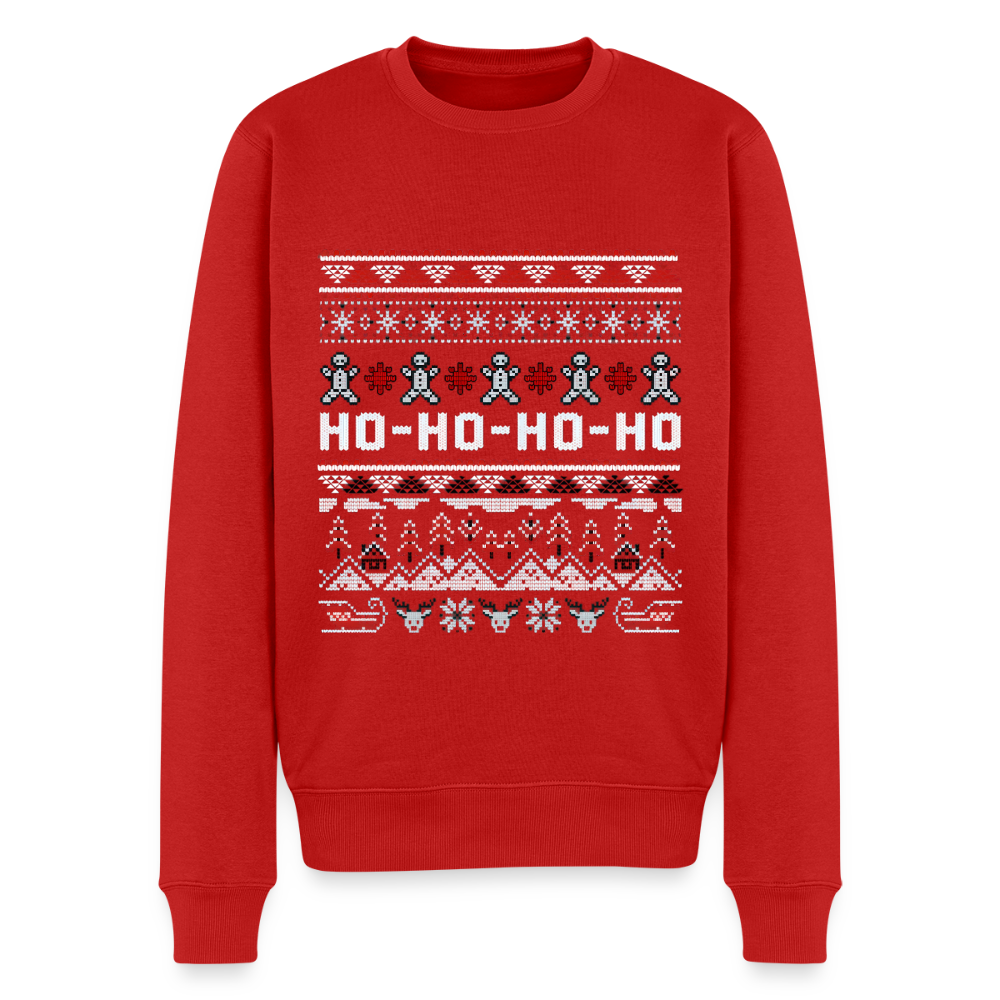 HO-HO-HO Pullover - Rot