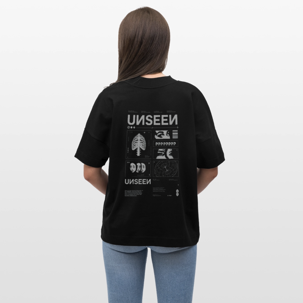 Oversized Unisex Bio T-Shirt Blaster - Schwarz