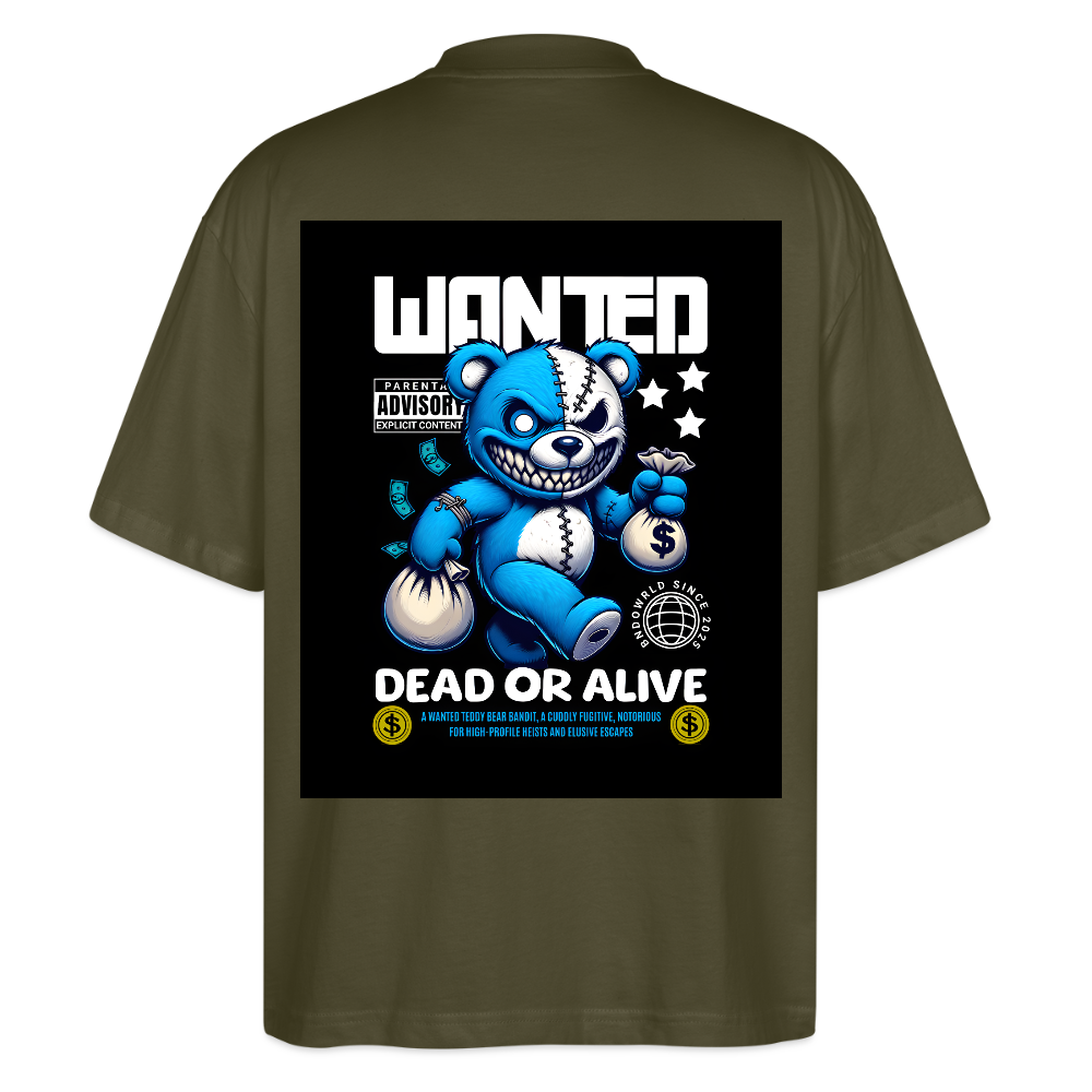 WANTED Oversized T-Shirt - khaki