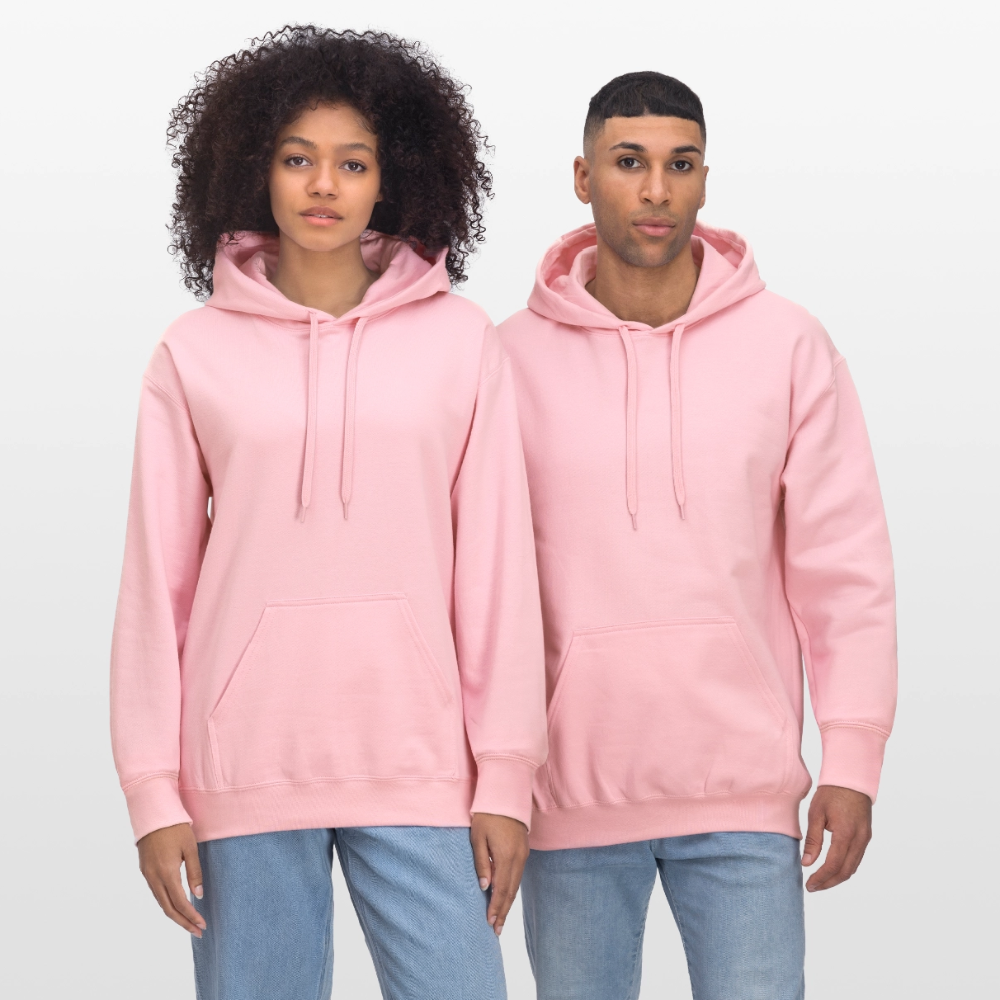 Unisex Softstyle Midweight Hoodie - Hellrosa