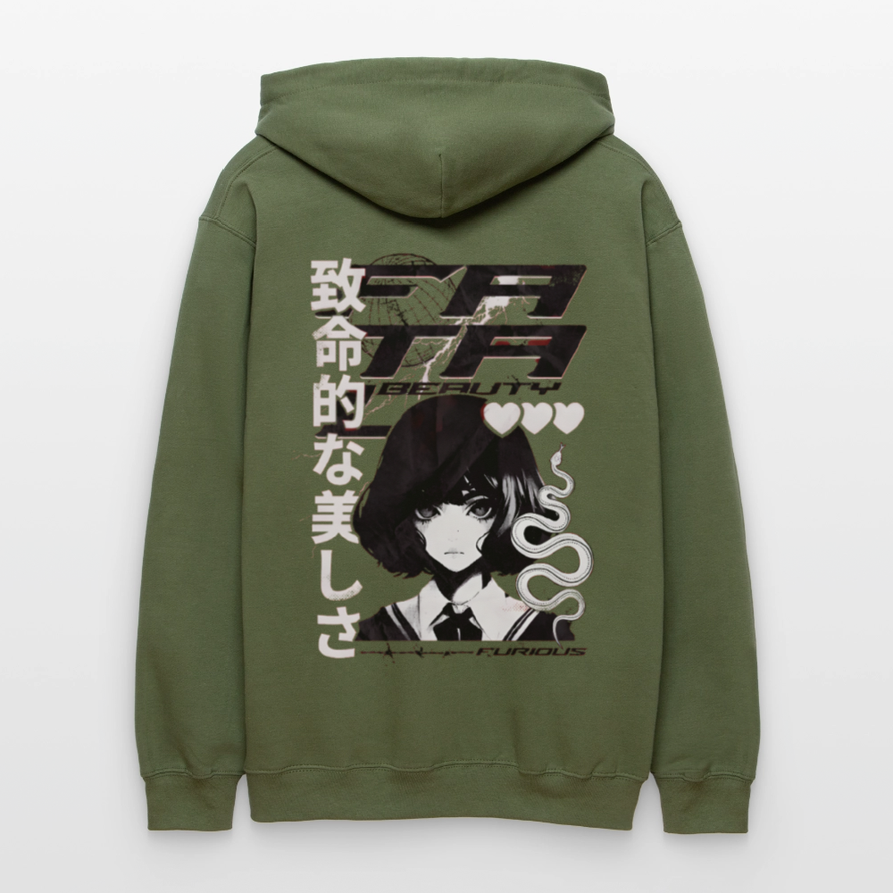 Unisex Softstyle Midweight Hoodie - Militärgrün