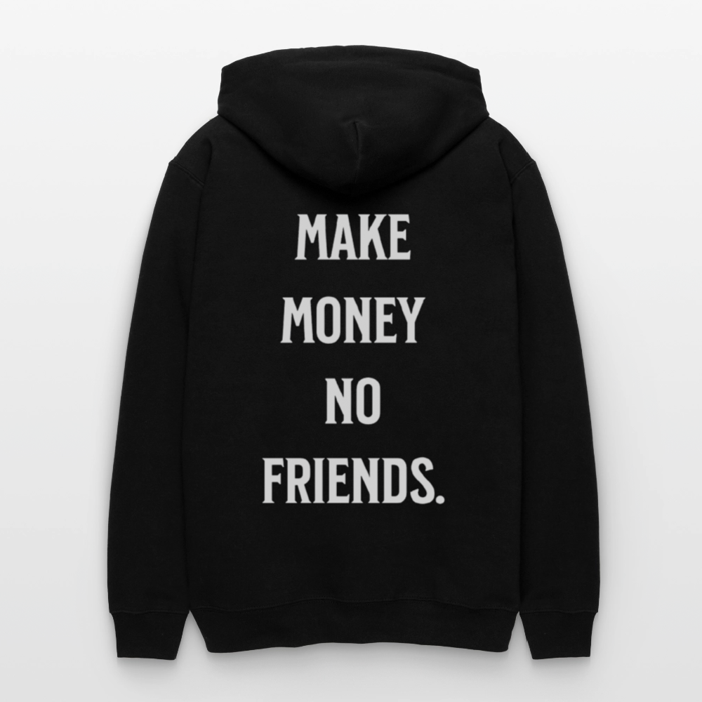 NO FRIENDS.  Midweight Hoodie - Schwarz