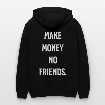 NO FRIENDS.  Midweight Hoodie - Schwarz