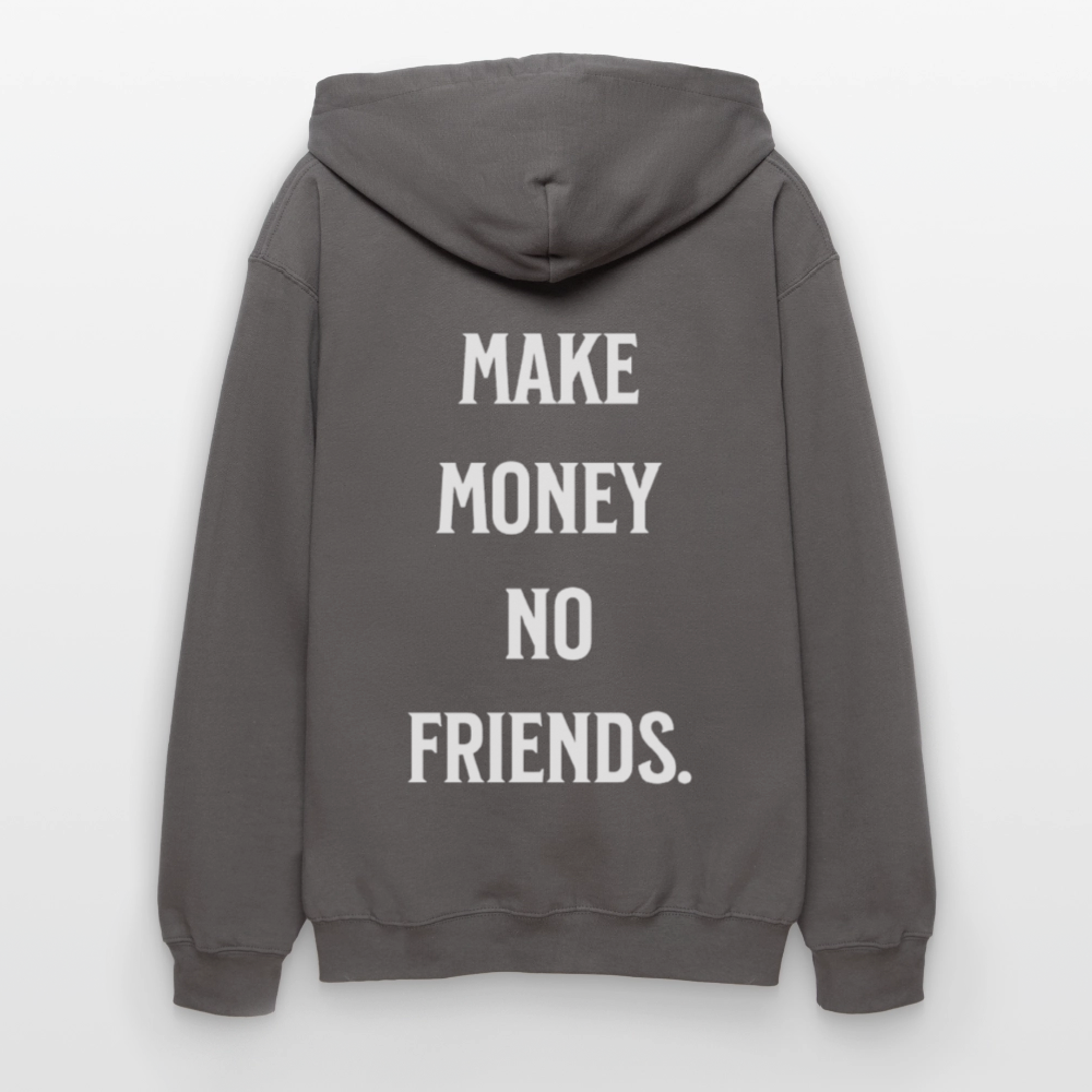 NO FRIENDS.  Midweight Hoodie - Dunkelgrau