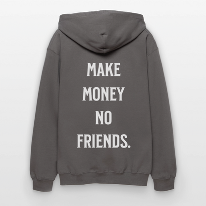 NO FRIENDS.  Midweight Hoodie - Dunkelgrau
