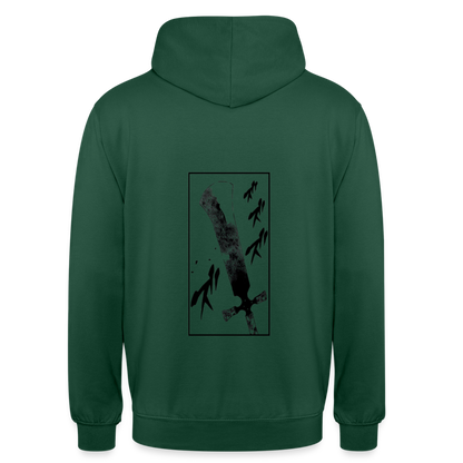 Anime Unisex Hoodie - Flaschengrün