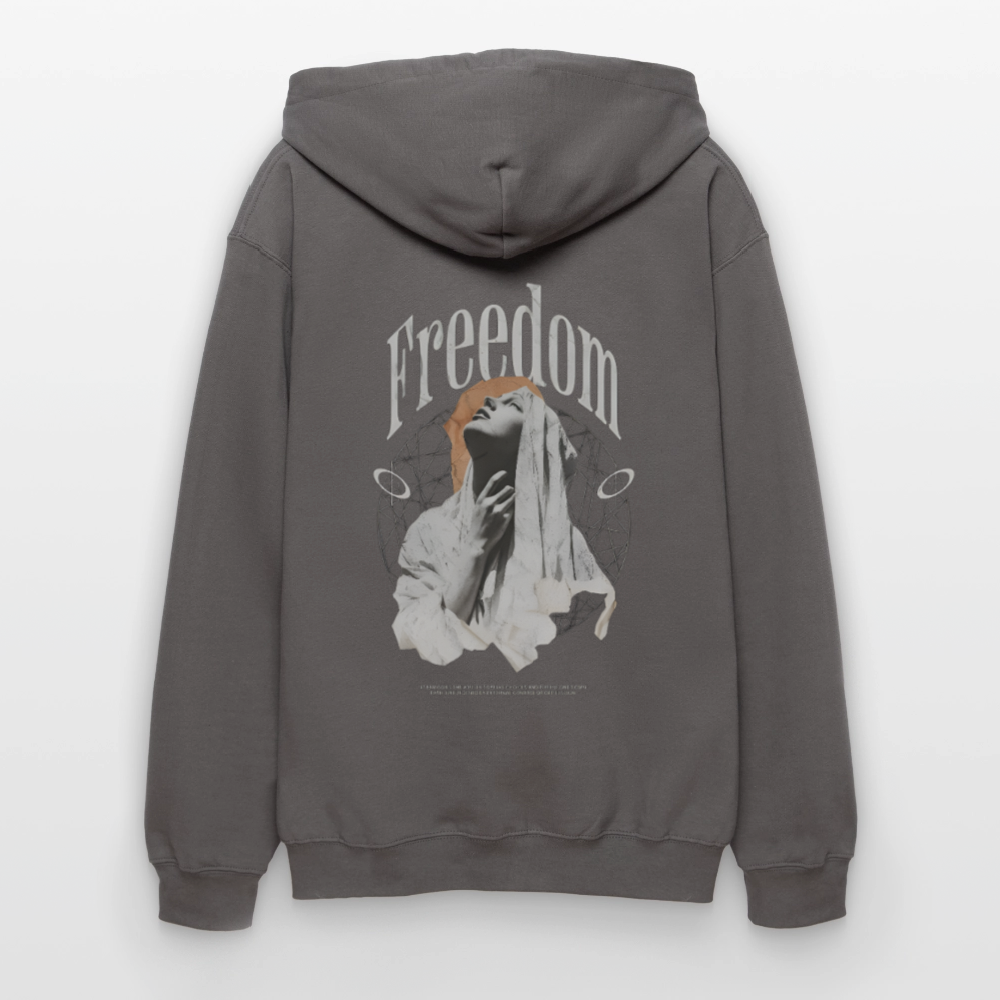 Unisex Softstyle® Midweight Hoodie - Dunkelgrau