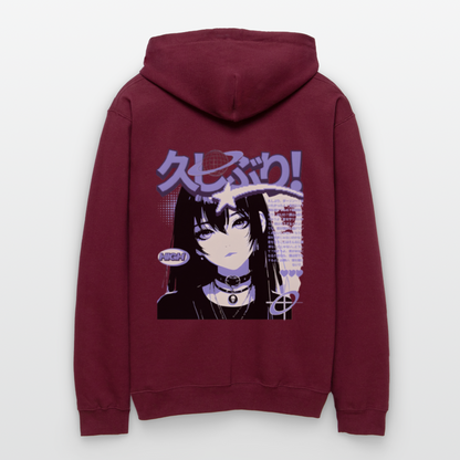 Unisex Softstyle Midweight Hoodie - Maroon