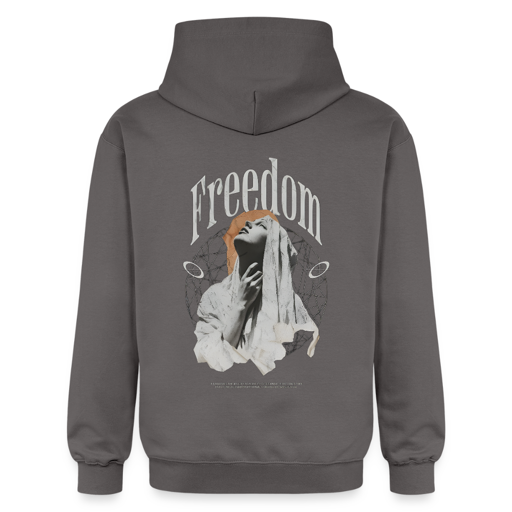 Unisex Softstyle® Midweight Hoodie - Dunkelgrau