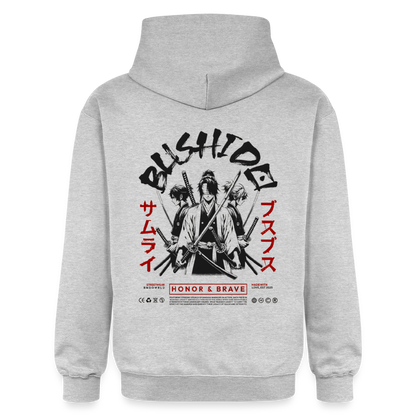 Midweight Hoodie - Hellgrau meliert