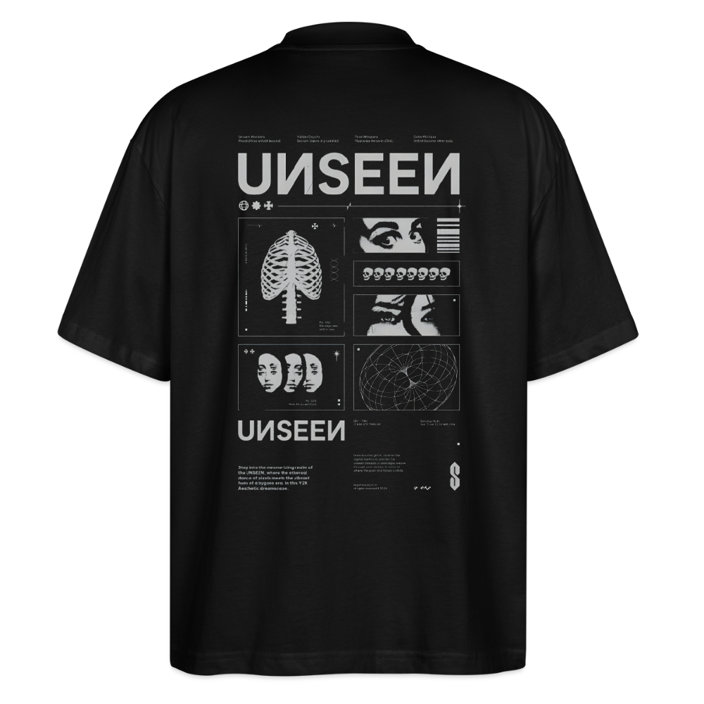 Oversized Unisex Bio T-Shirt Blaster - Schwarz