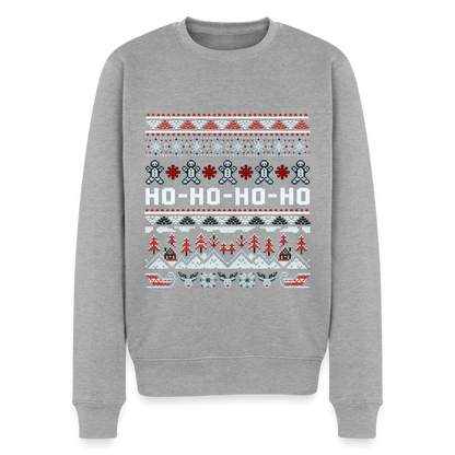 HO-HO-HO Pullover - Grau meliert