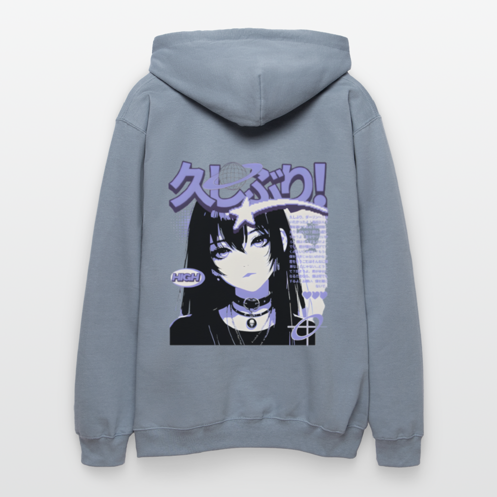 Unisex Softstyle Midweight Hoodie - Blau