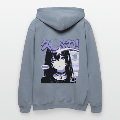 Unisex Softstyle Midweight Hoodie - Blau