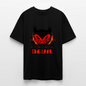 Retro Devil Heavy Oversize T-Shirt - Schwarz